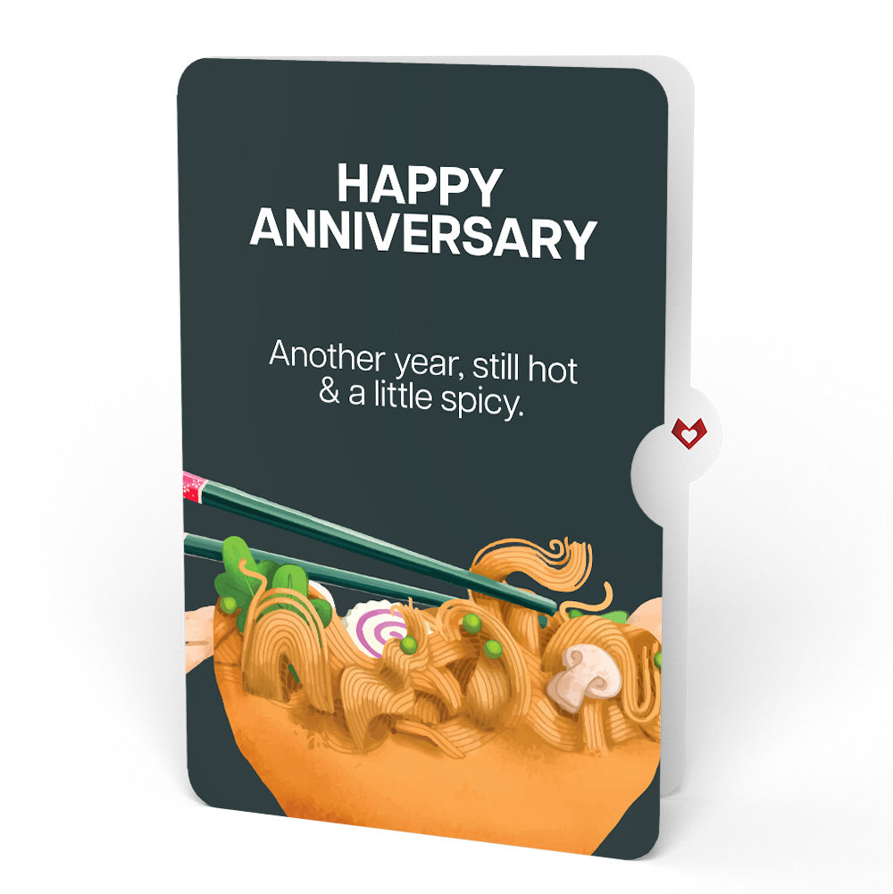 Send Noods Spicy Anniversary Pop-Up Card and Sentiment Set