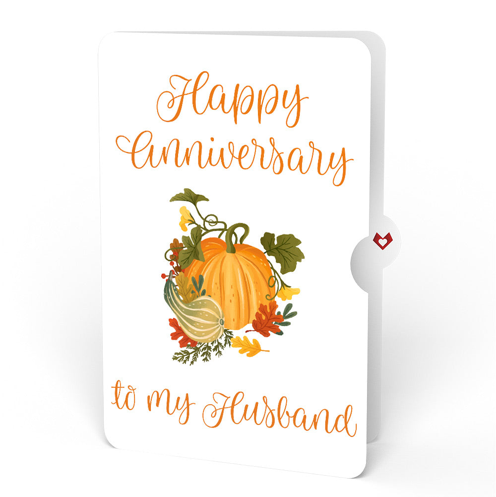 Fall is in the Air Anniversary Pop-Up Card and Sentiment Set for Husband