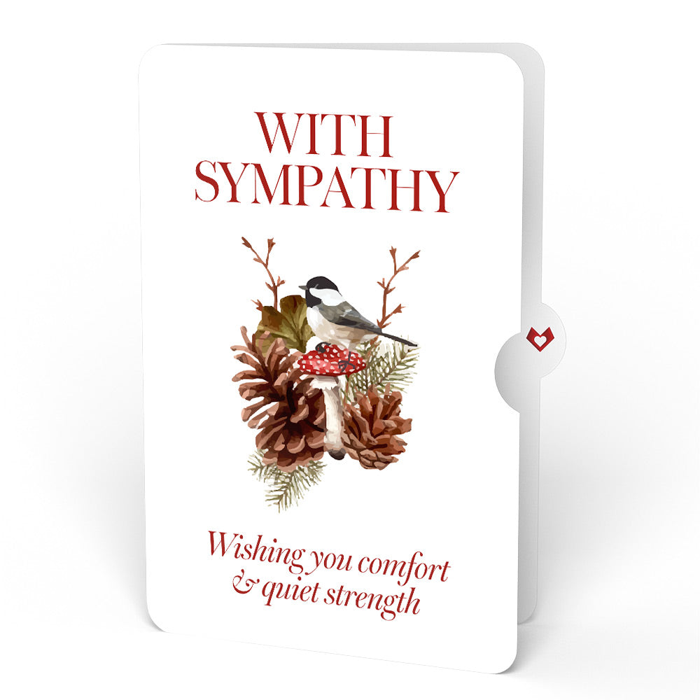 Thankful Sympathy Wreath and Sentiment Set