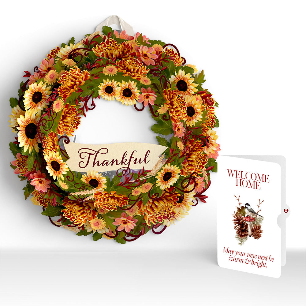 Thankful Housewarming Wreath and Sentiment Set