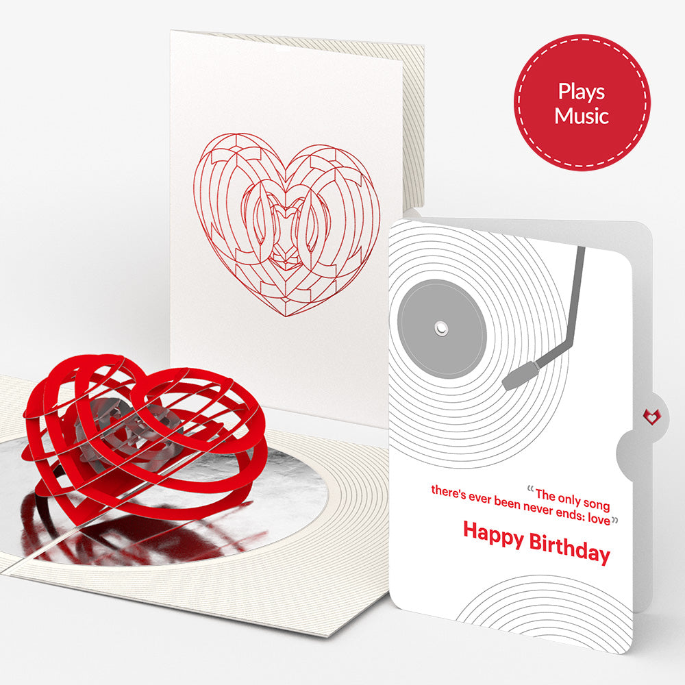 OK Go: Love Music Pop-Up Card - Limited Edition and Timeless Melody Birthday Sentiment Set OK Go: Love Music Pop-Up Card - Limited Edition and Timeless Melody Birthday Sentiment Set