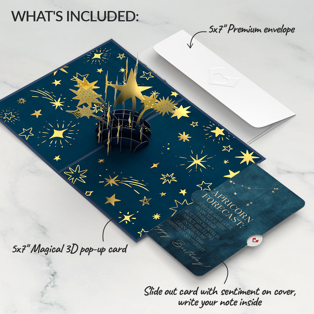 You're a Star Birthday Pop-Up Card and Capricorn Zodiac Sentiment Set
