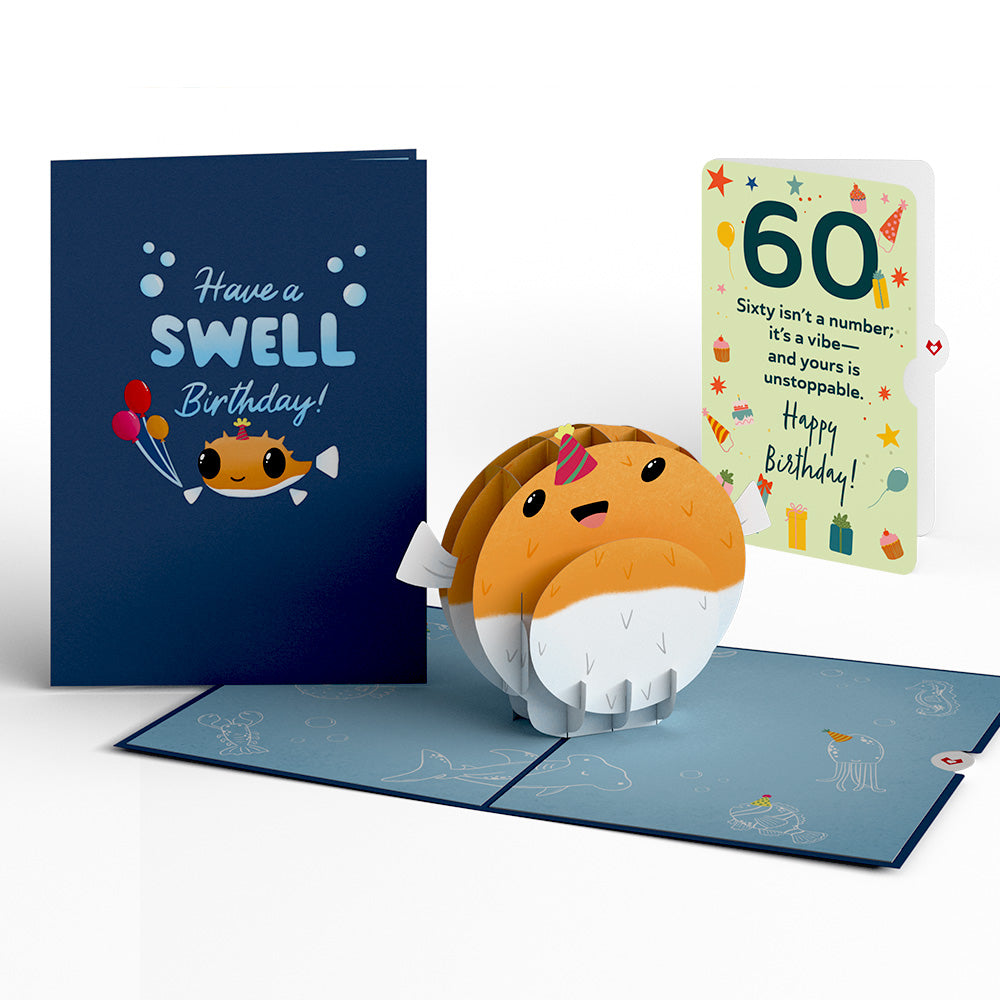 Have a Swell 60th Birthday Pop-Up Card and Sentiment Set