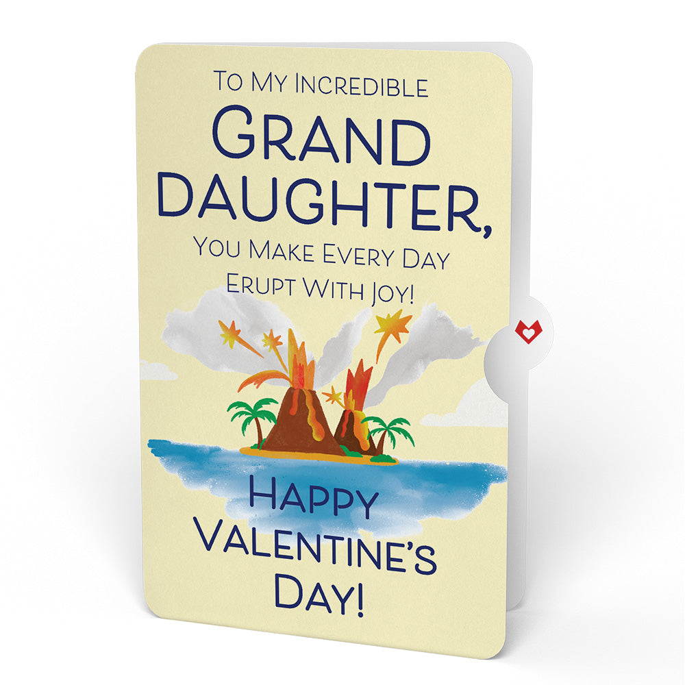 I Lava You Valentine Pop-Up Card and Sentiment Set for Granddaughter