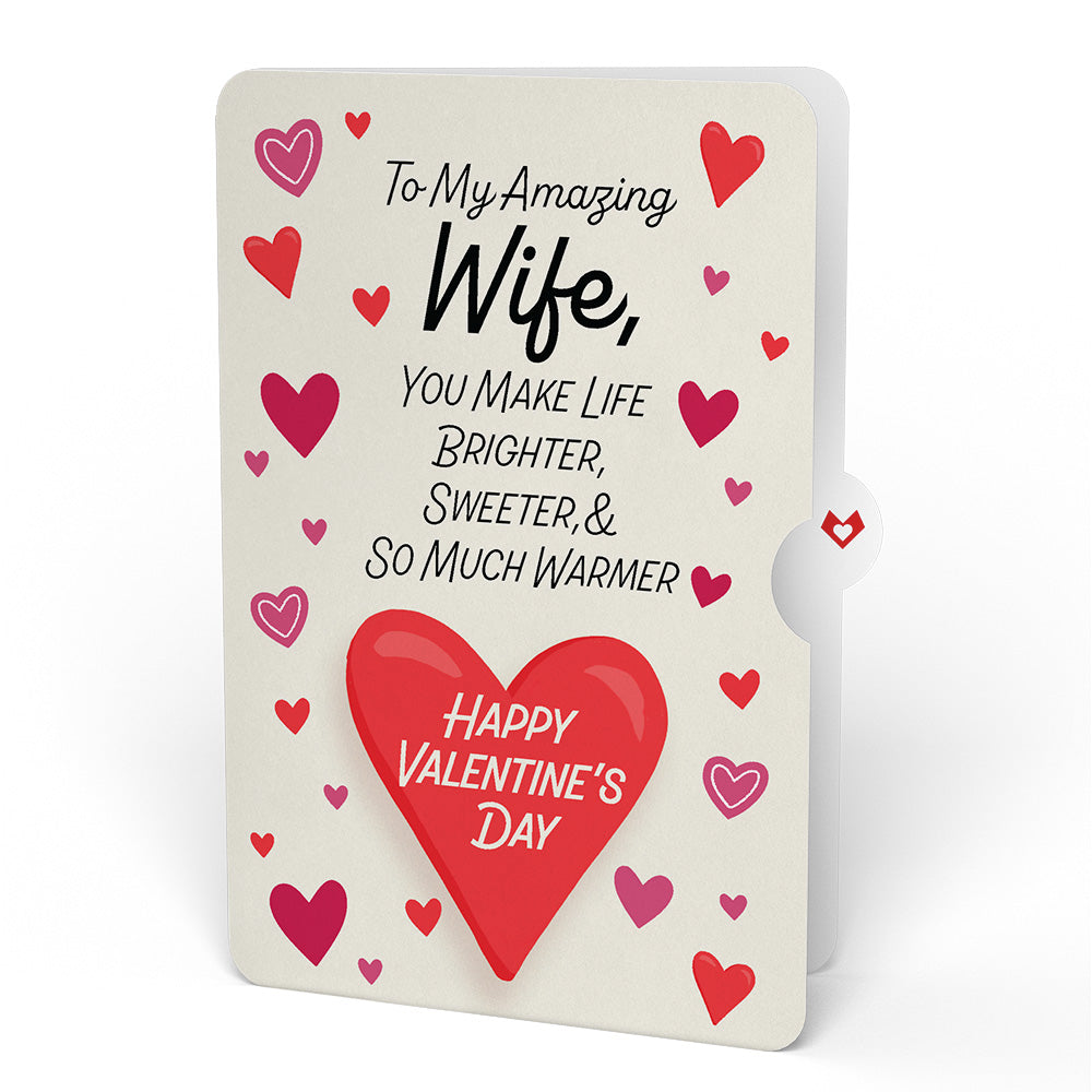You Make My Heart Purr Cat Valentine Bouquet and Sentiment Set for Wife