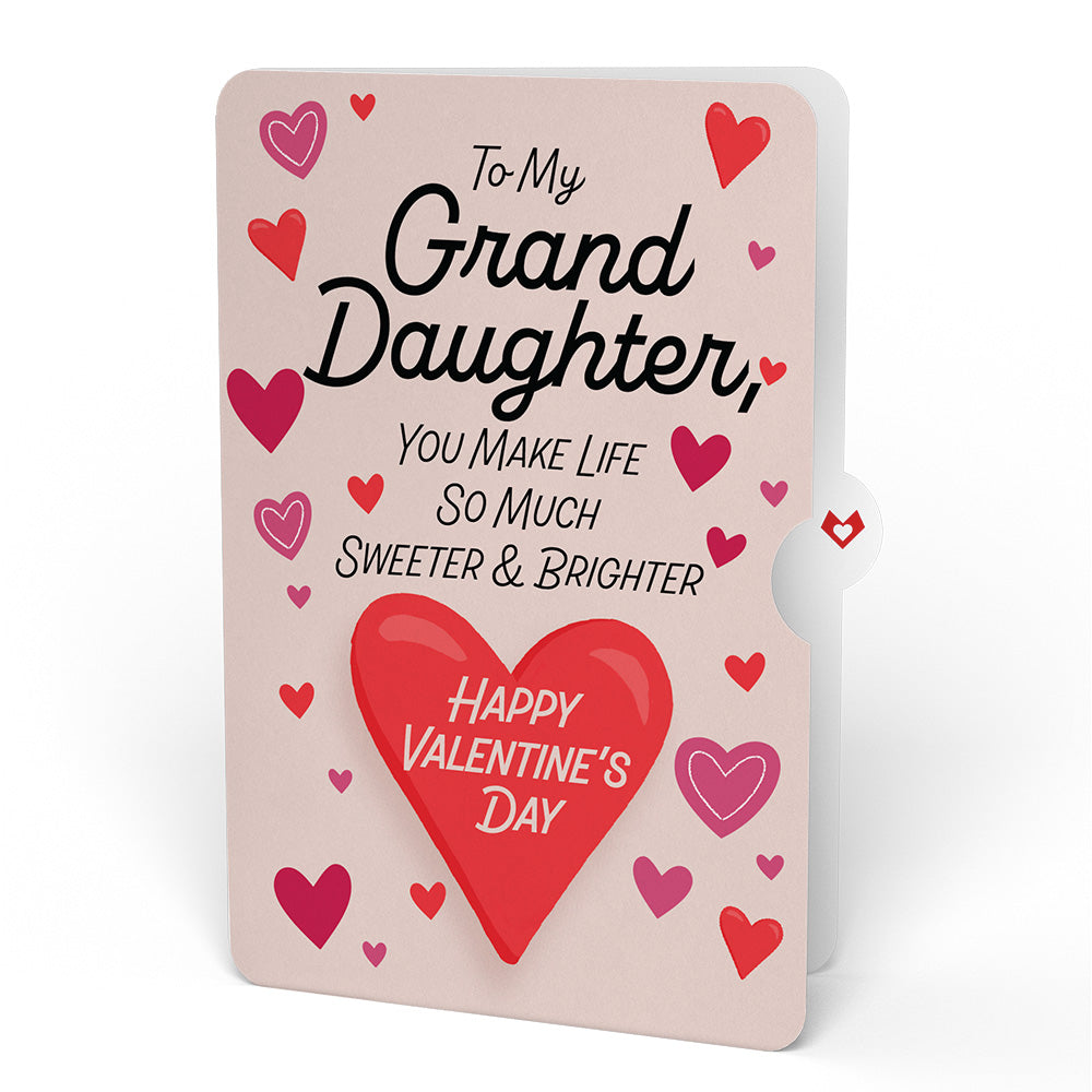 Searching for a Valentine Like You Bigfoot Valentine Pop-Up Card and Sentiment Set for Granddaughter