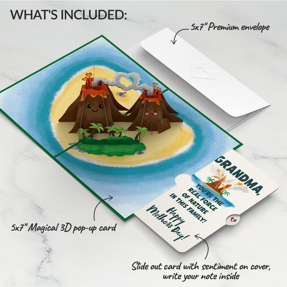 I Lava You Mother's Day Pop-Up Card and Sentiment Set for Grandma