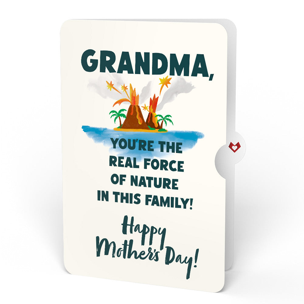 I Lava You Mother's Day Light-Up Pop-Up Card and Sentiment Set for Grandma