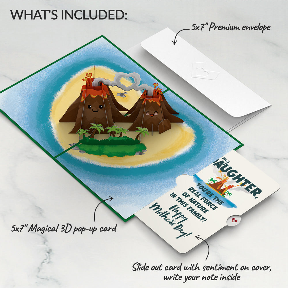 I Lava You Mother's Day Pop-Up Card and Sentiment Set for Daughter