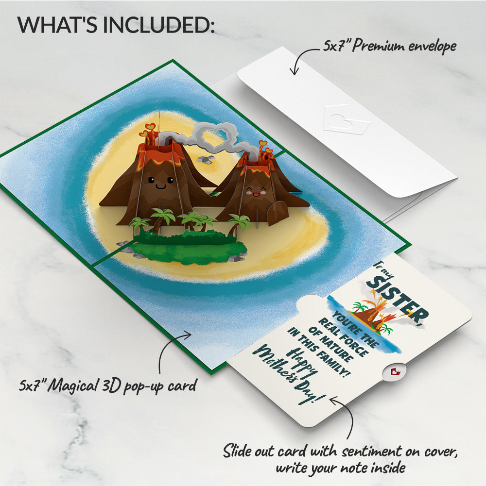 I Lava You Mother's Day Pop-Up Card and Sentiment Set for Sister