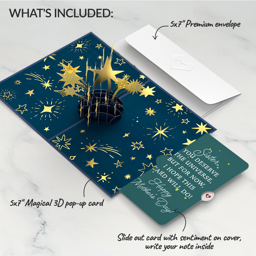 You're a Star Mother's Day Pop-Up Card and Sentiment Set for Sister