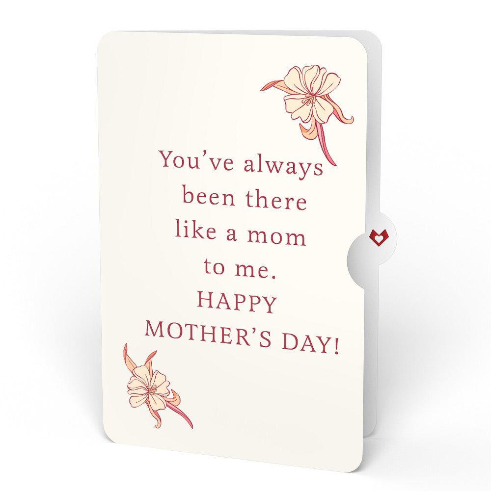Cheerful Tulips Mother's Day Pop-Up Card and Like A Mom To Me Sentiment Set