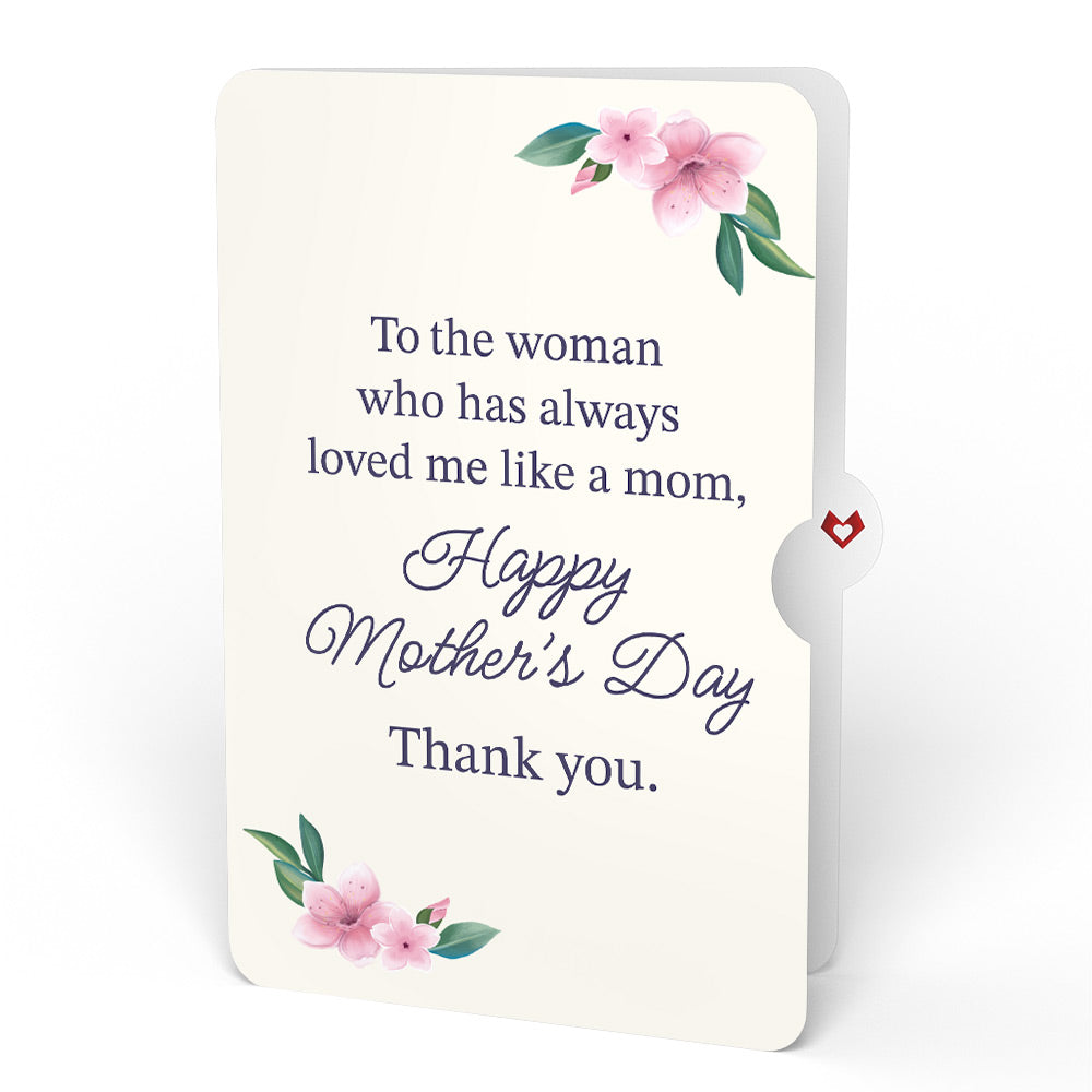 Peony Mother's Day Bouquet and Loved Me Like A Mom Sentiment Set