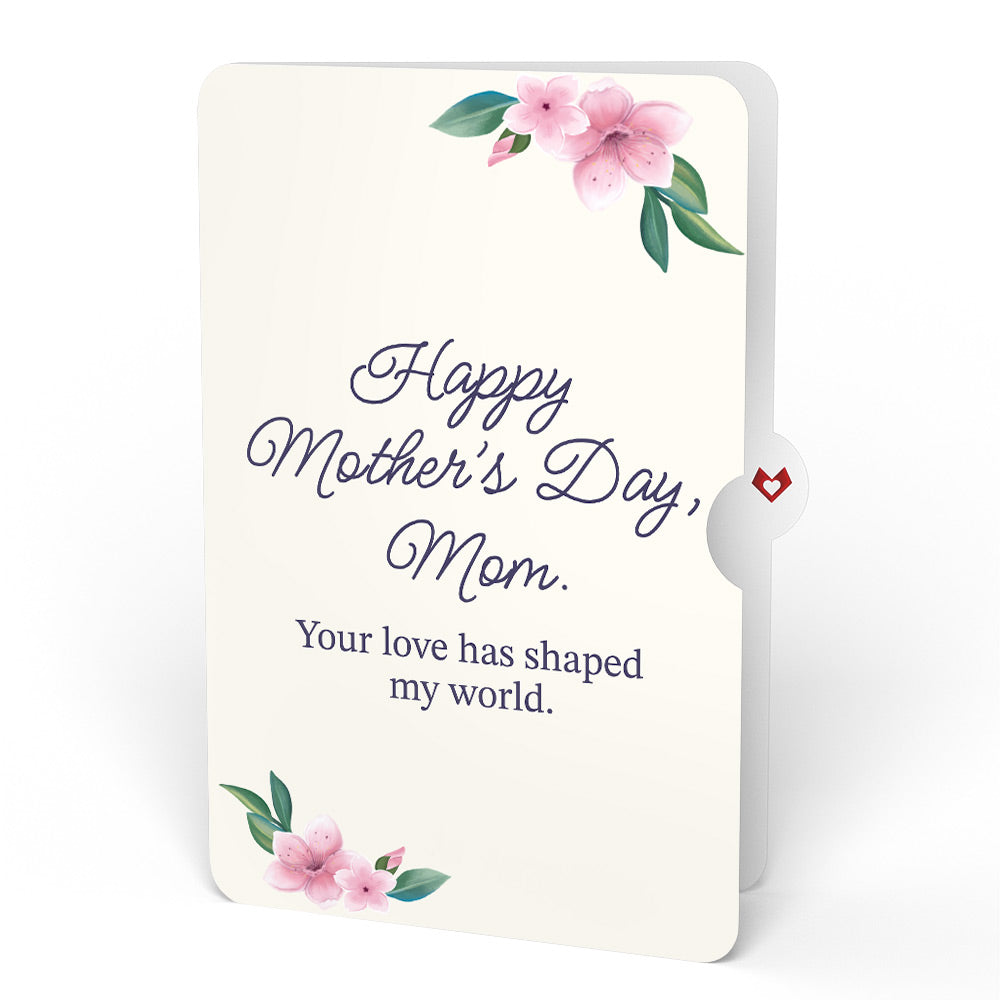 Cherry Blossom Butterfly Mother's Day Bouquet and Sentiment Set for Mom