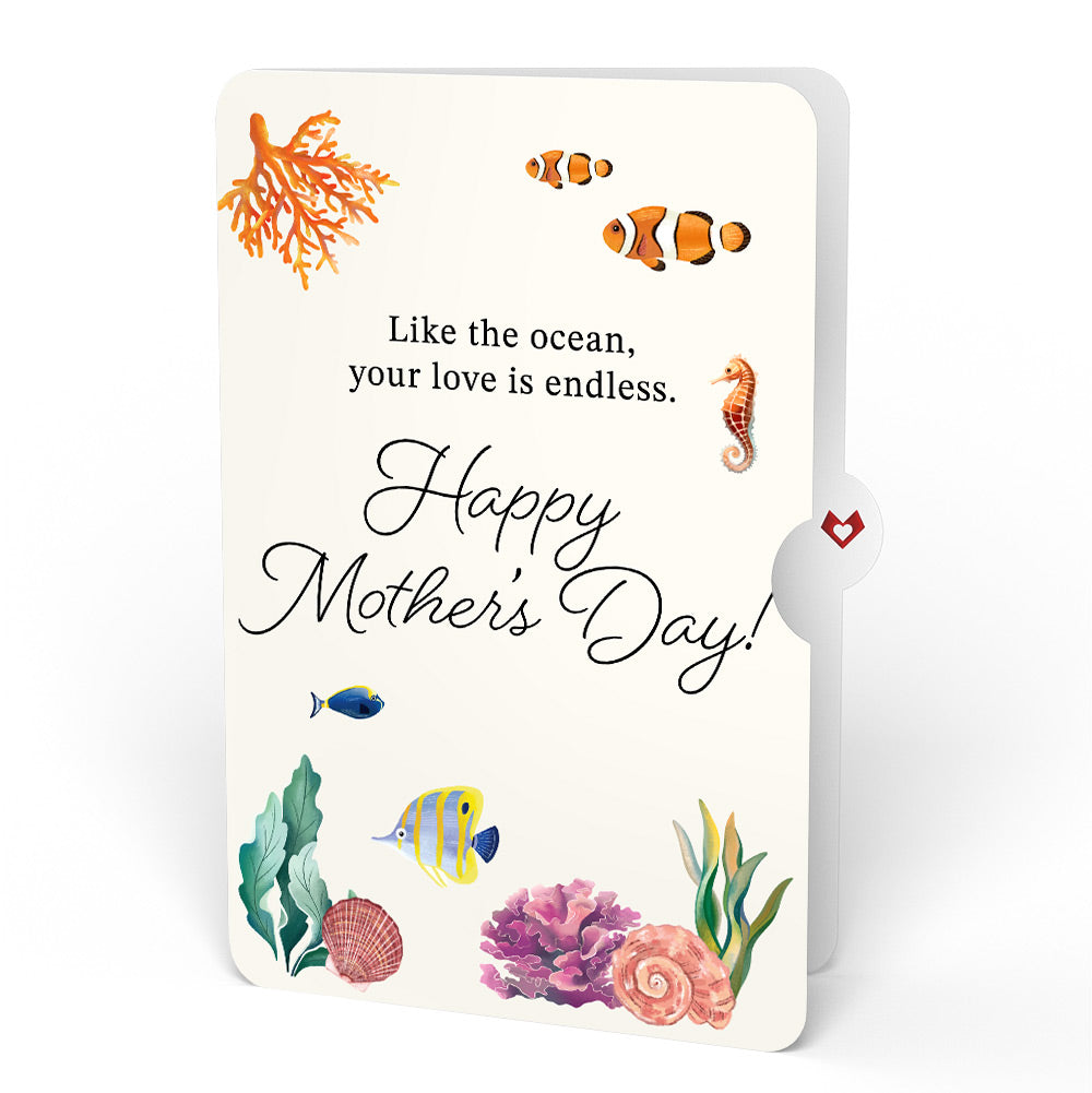 Seaside Sandcastle Mother's Day Pop-Up Card and Sentiment Set