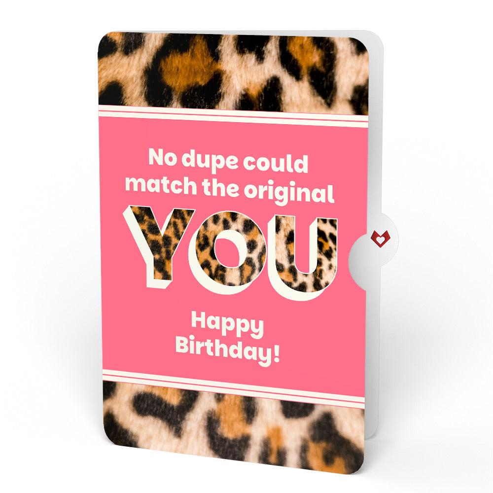 Cheerful Tulips Birthday Bouquet and The original YOU Sentiment Set