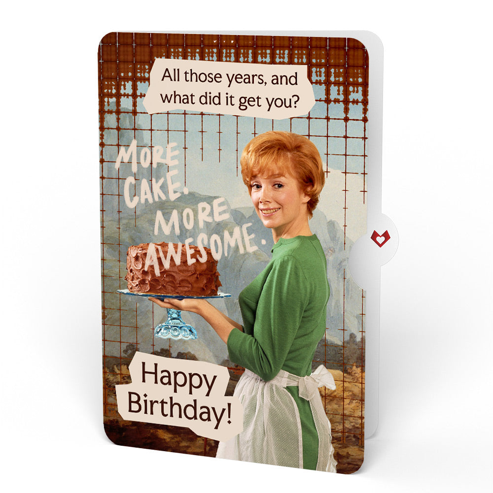Cheerful Tulips Birthday Pop-Up Card and More Cake More Awesome Sentiment Set