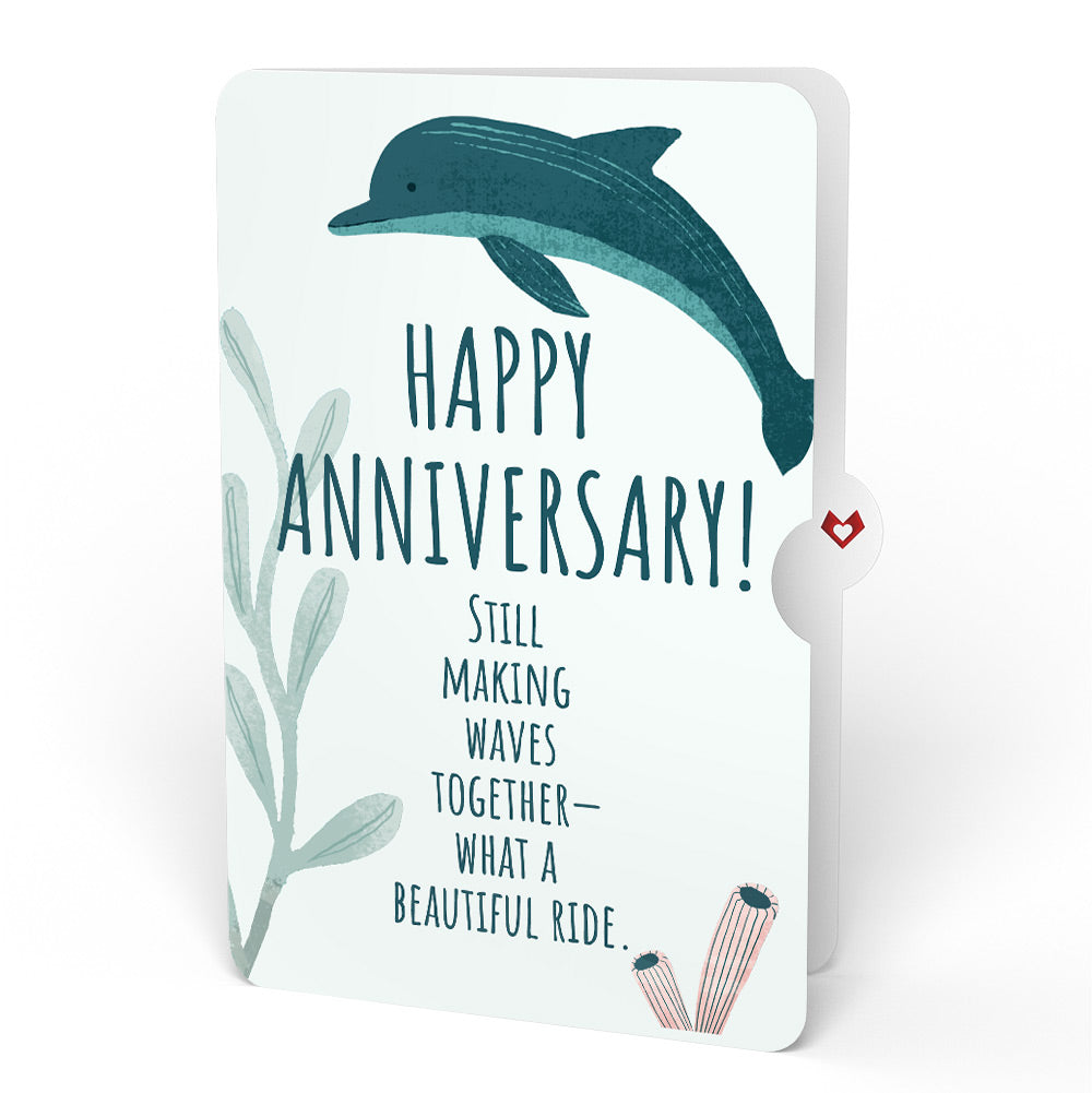 Seaside Sandcastle Anniversary Pop-Up Card and Sentiment Set