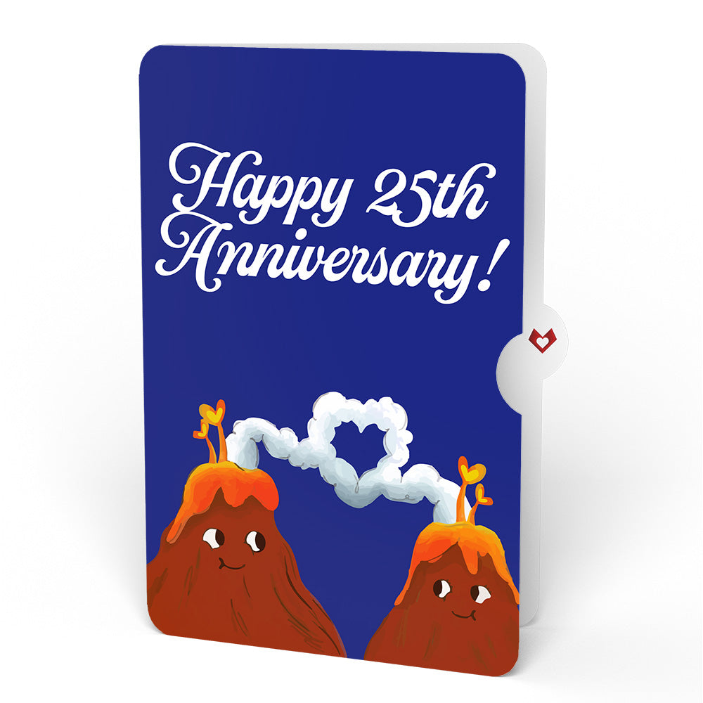 I Lava You 25th Anniversary Light-Up Pop-Up Card and Sentiment Set