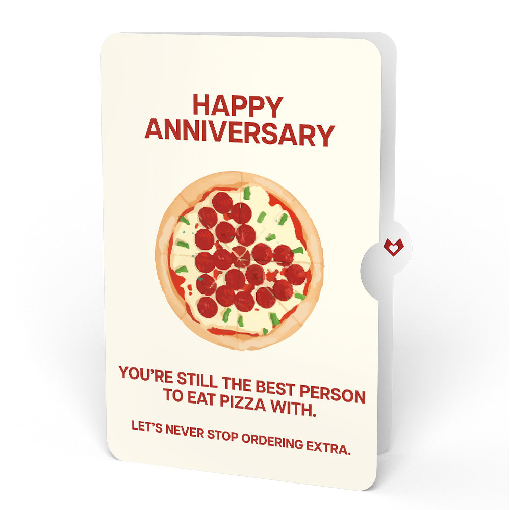 Pizza Love Anniversary Pop-Up Card and Sentiment Set