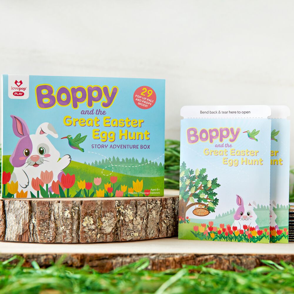 Boppy and the Great Easter Egg Hunt Story Adventure Box