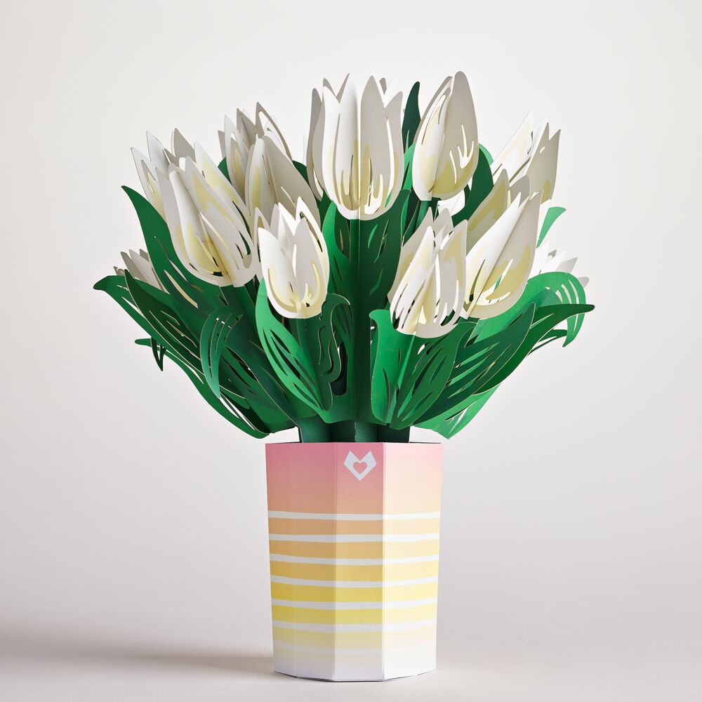 White Tulip Bouquet