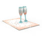 Champagne Toast Pop-Up Card