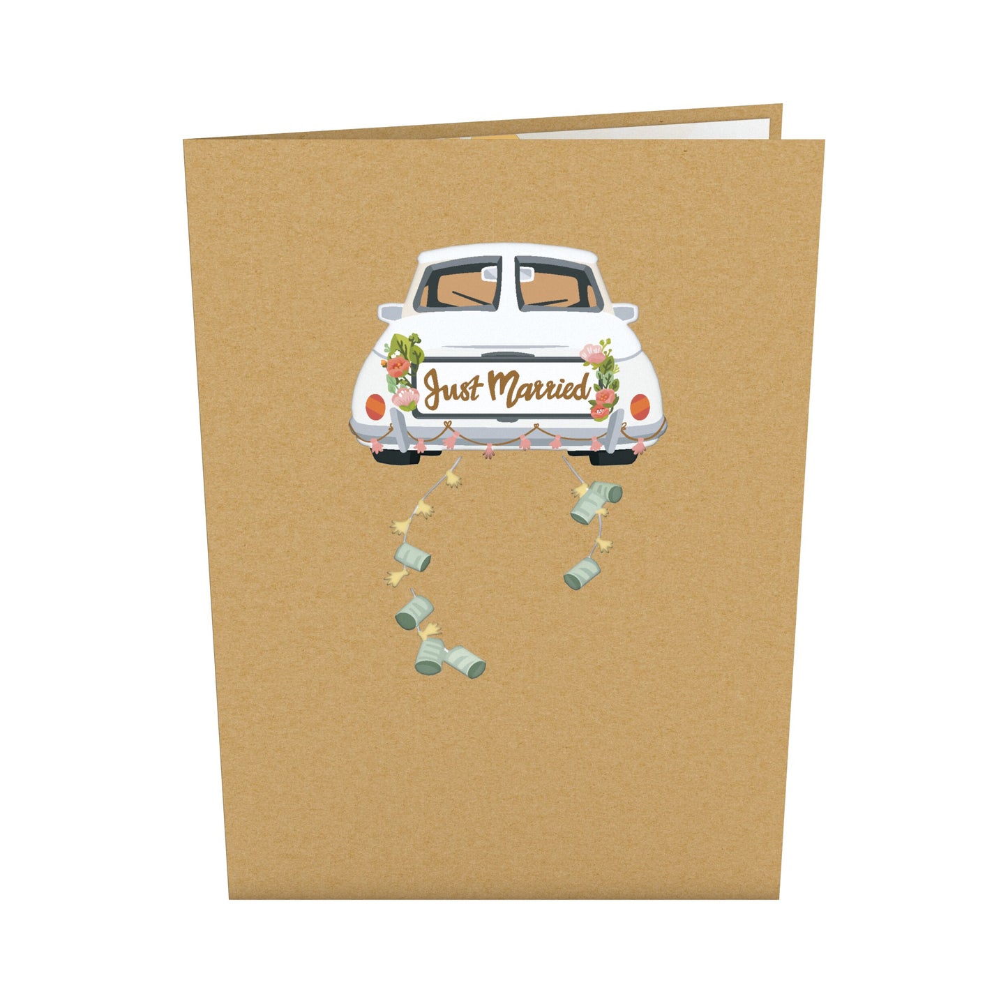 Wedding Car Pop-Up Card