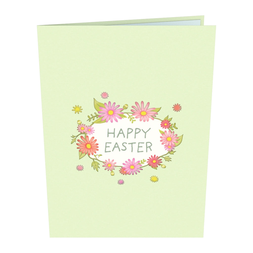 Easter Daisy Patch Pop-Up Card