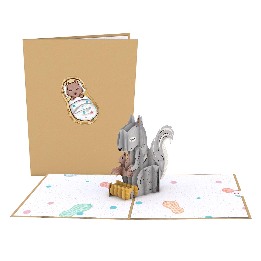 Little Peanut Pop-Up Card