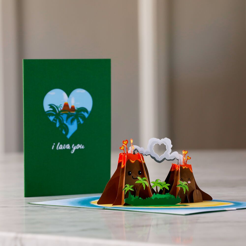 I Lava You Pop-Up Card