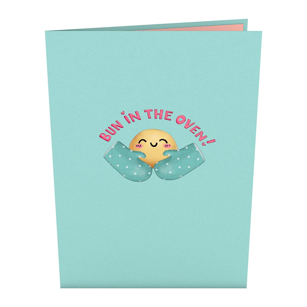 Bun in the Oven Pop-Up Card