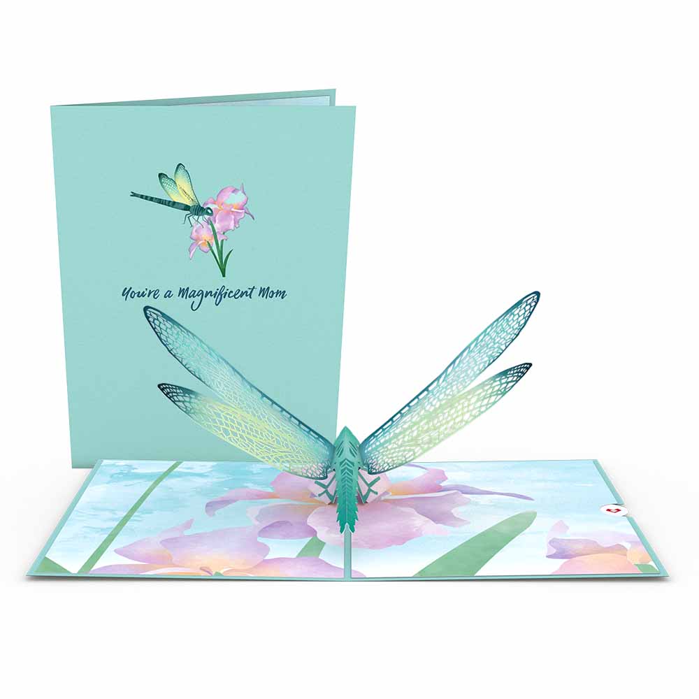 Mother's Dragonfly Pop-Up Card