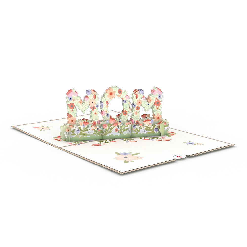 Floral Mom Pop-Up Card