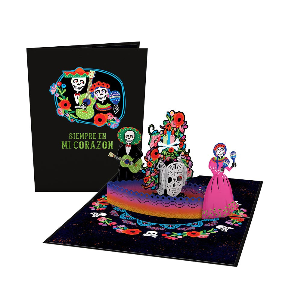 Día de Muertos Pop-Up Card