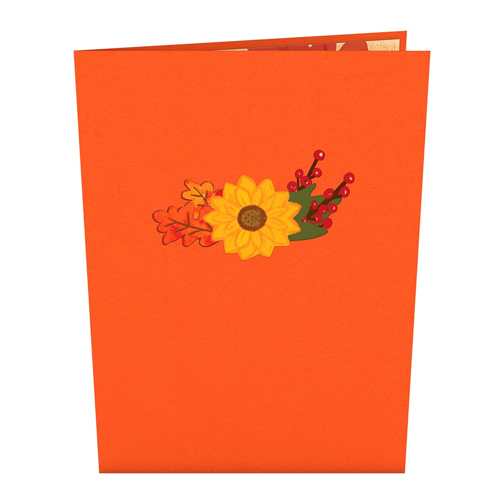 Fall Candle Pop-Up Card