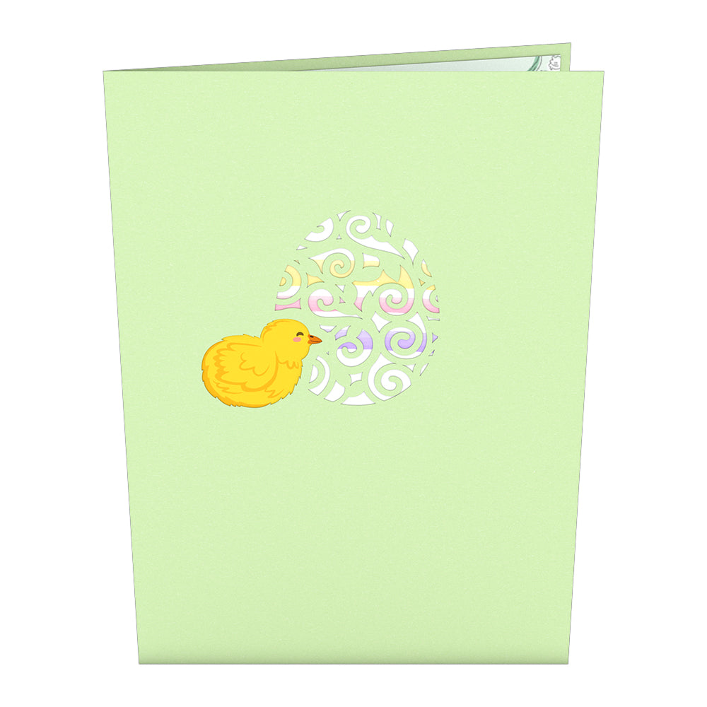 Easter Lily of the Valley Pop-Up Card