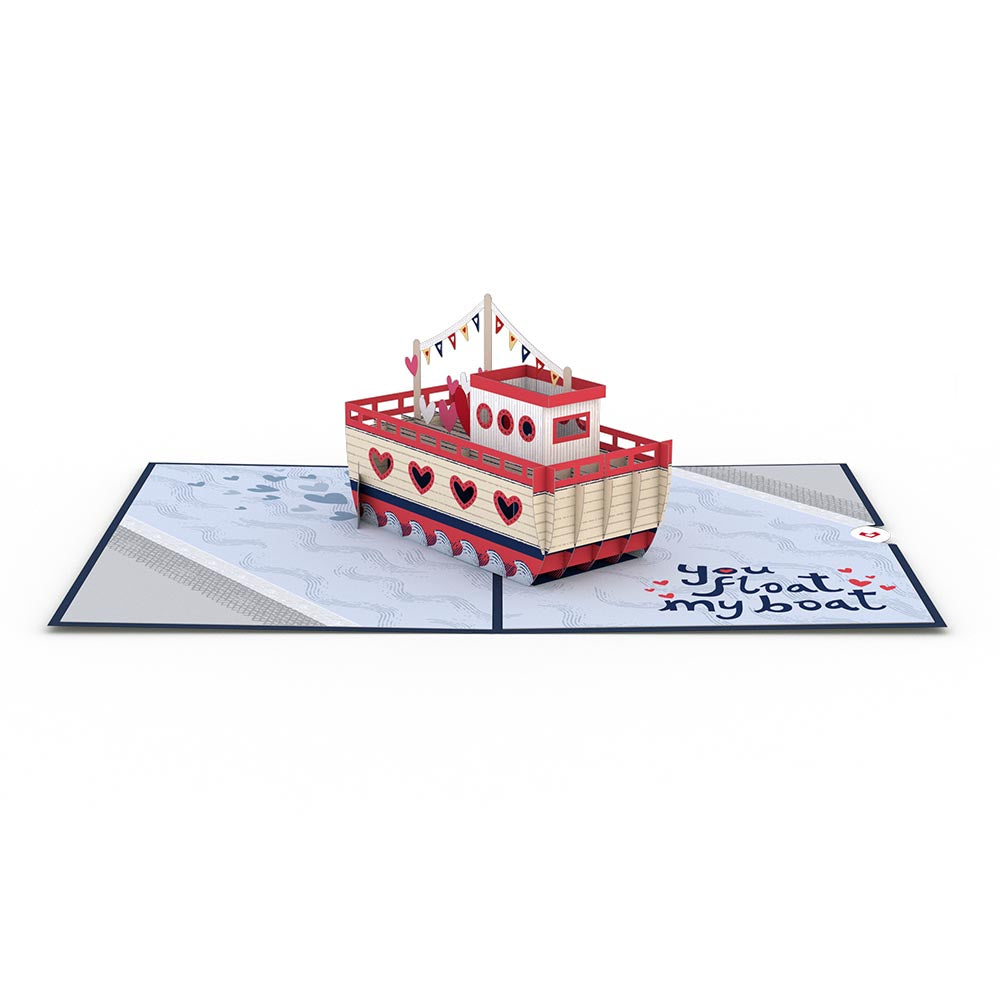 You Float My Boat Pop-Up Card