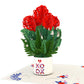 XOXO Card with Mini Bouquet