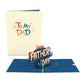 To My Dad: Happy Father's Day Pop-Up Card