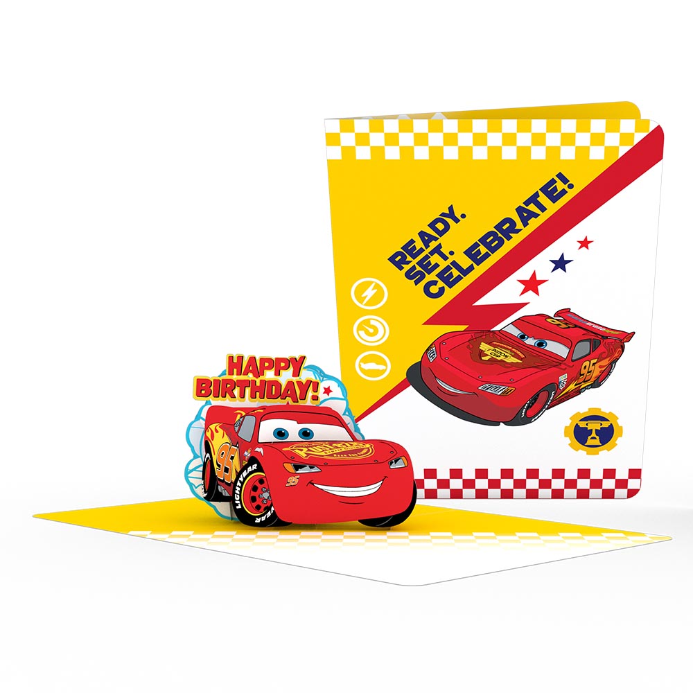 Playpop Card™: Disney Pixar Cars: Lightning McQueen Birthday