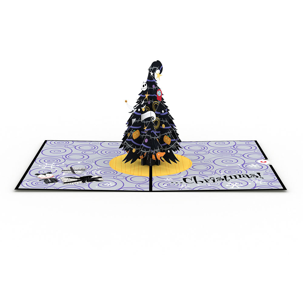 Disney Tim Burton's The Nightmare Before Christmas Frightful Christmas Pop-Up Card