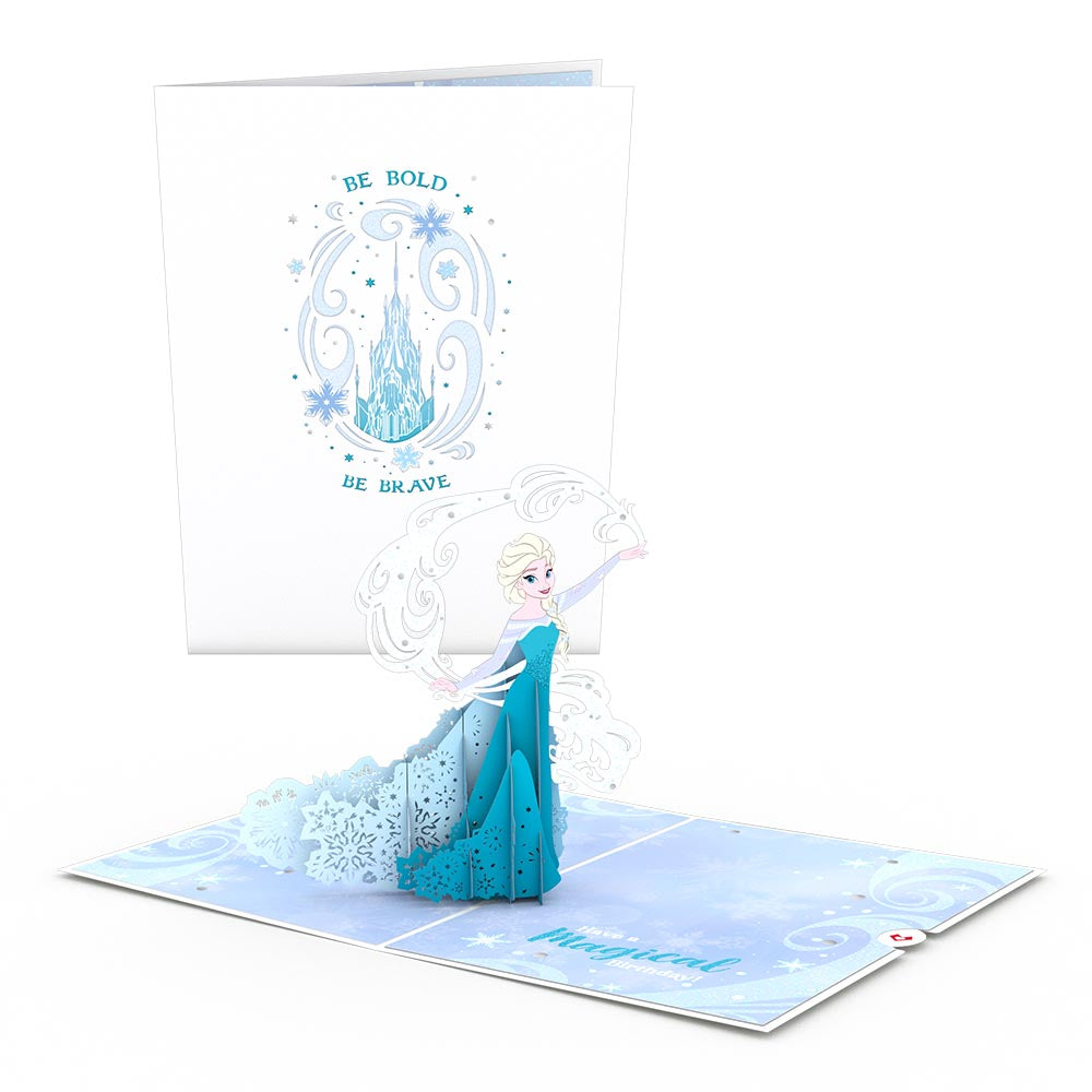 elsa card sleeves Disney Frozen Elsa Birthday Pop-Up Card – Lovepop