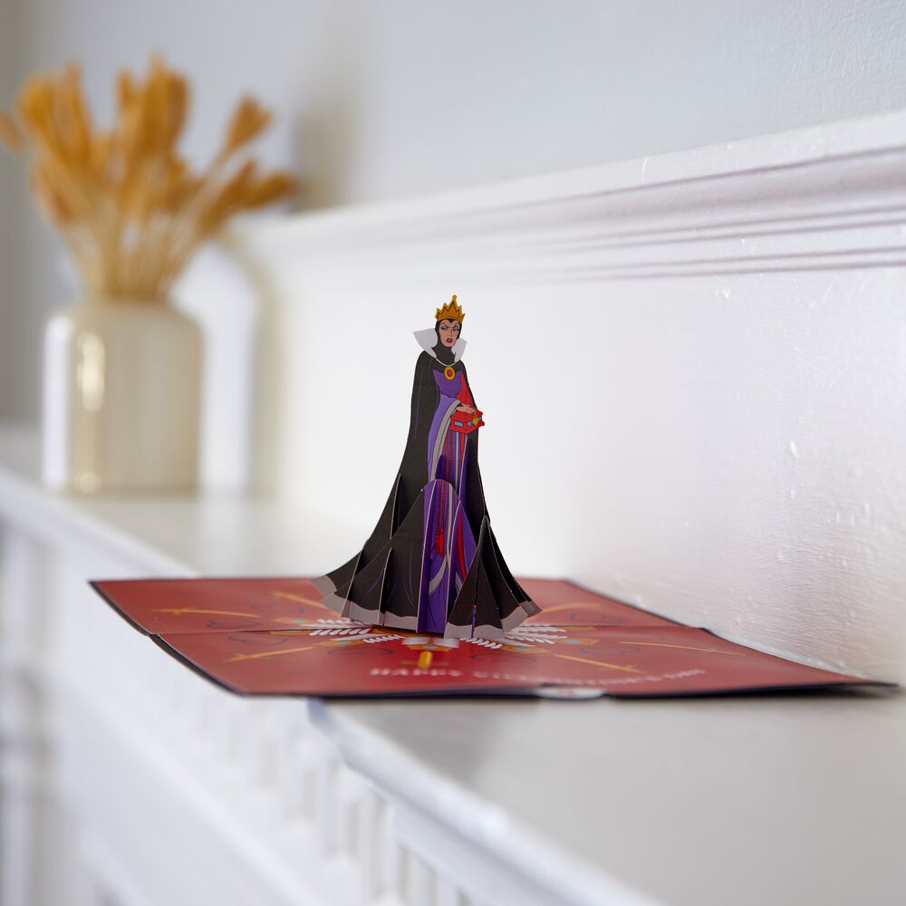 Disney Villains Evil Queen Villaintine Pop-Up Card