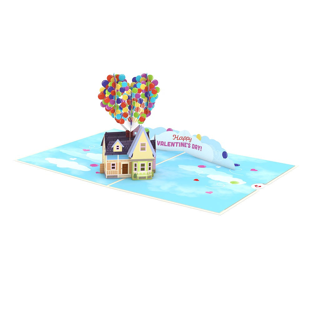 Disney and Pixar Up My Greatest Adventure Valentine Pop-Up Card – Lovepop