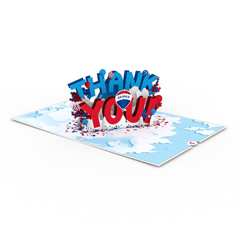 RE/MAX® Thank You Pop-Up Card