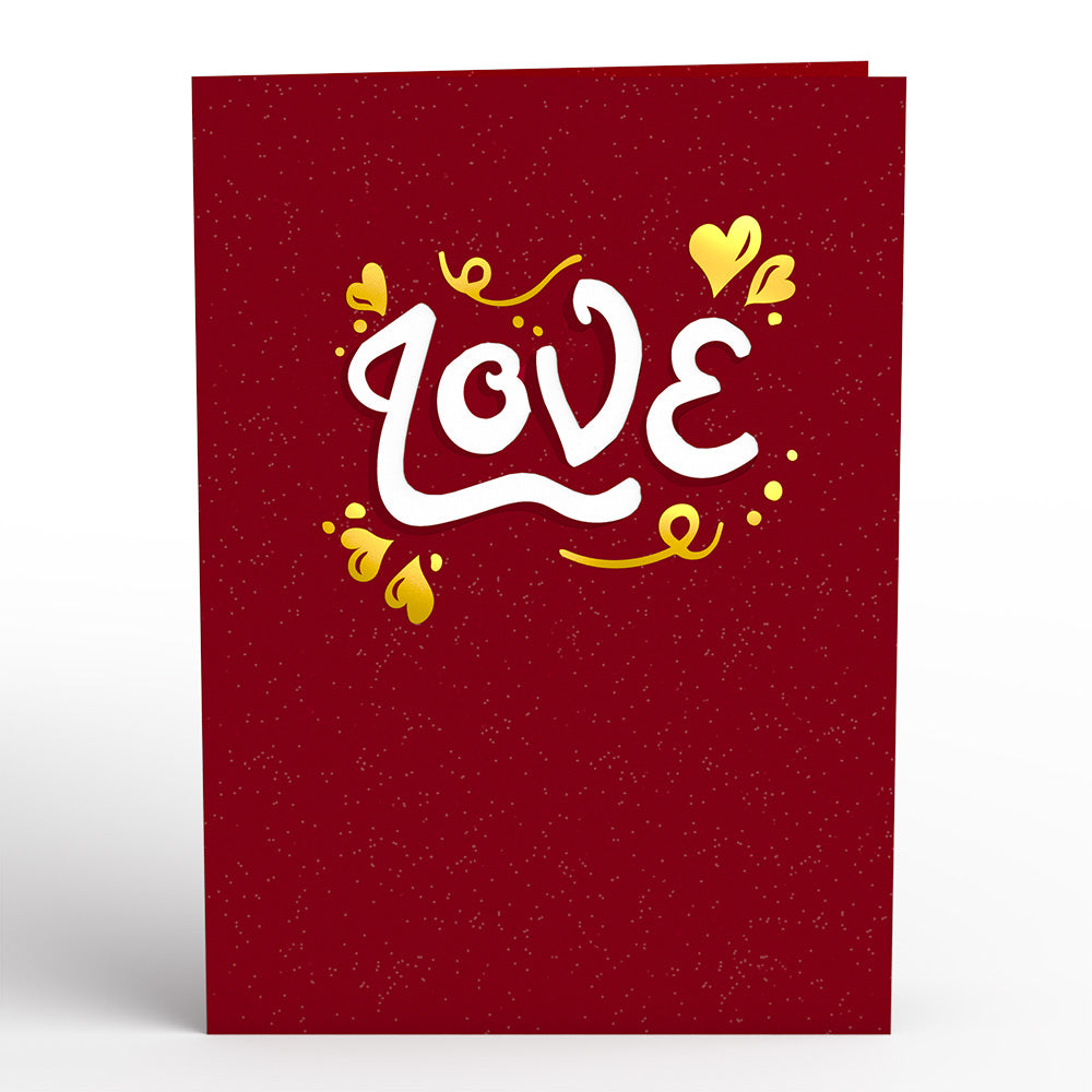 Love Burst Pop-Up Card