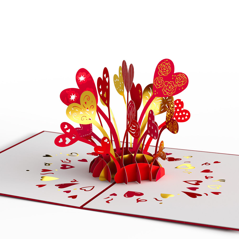 Love Burst Pop-Up Card