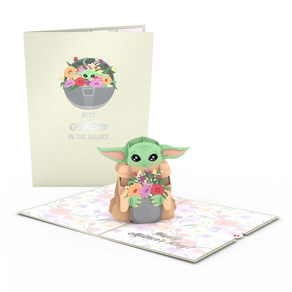 Star Wars™ The Mandalorian™ Grogu™ Mother’s Day Pop-Up Card