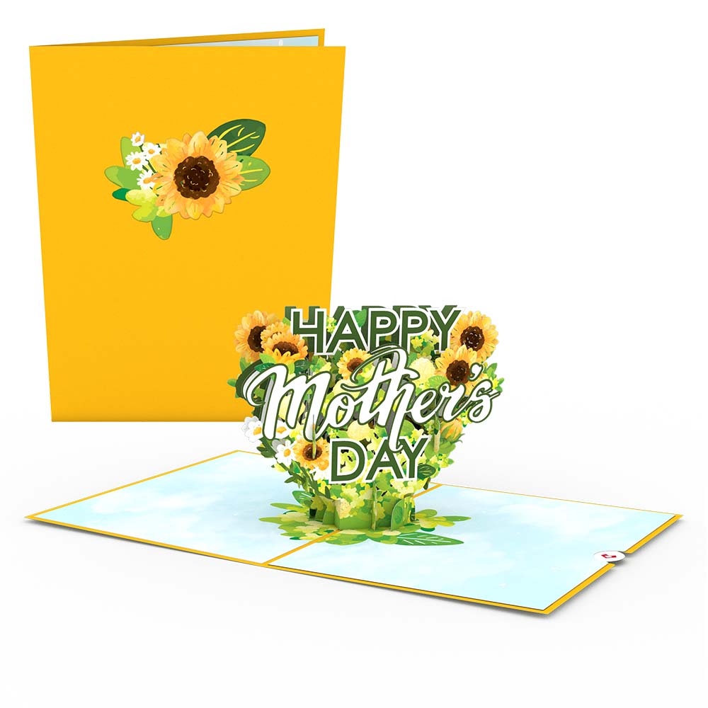 Happy Mother’s Day Sunflowers Pop-Up Card